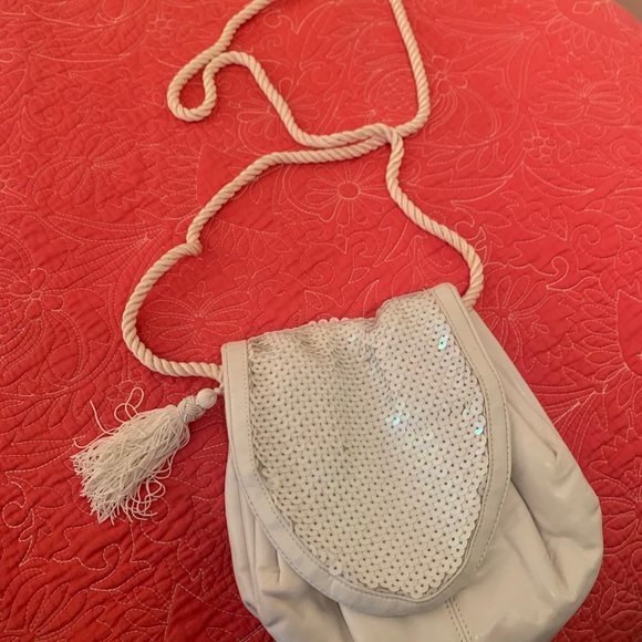 Susan Gail Handbags - White leather bag